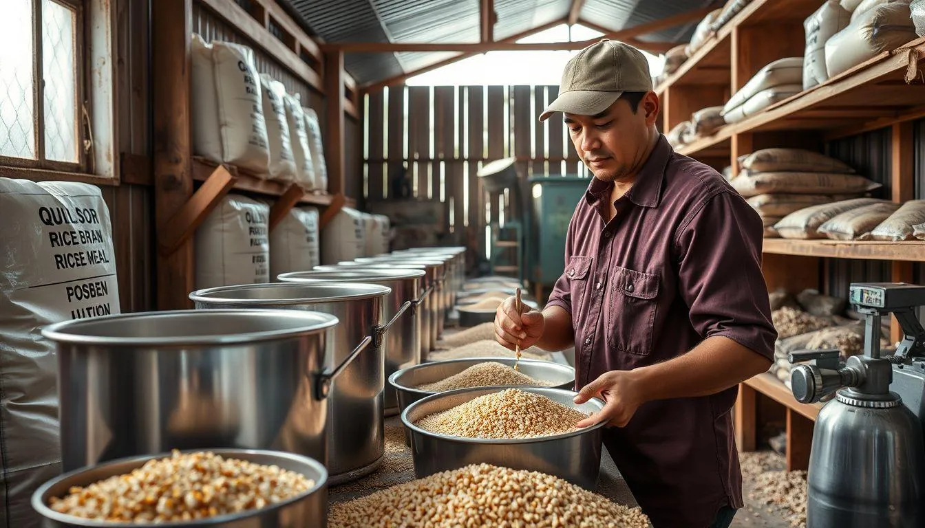 Optimalisasi Formulasi Pakan Mandiri (c) Ilustrasi AI