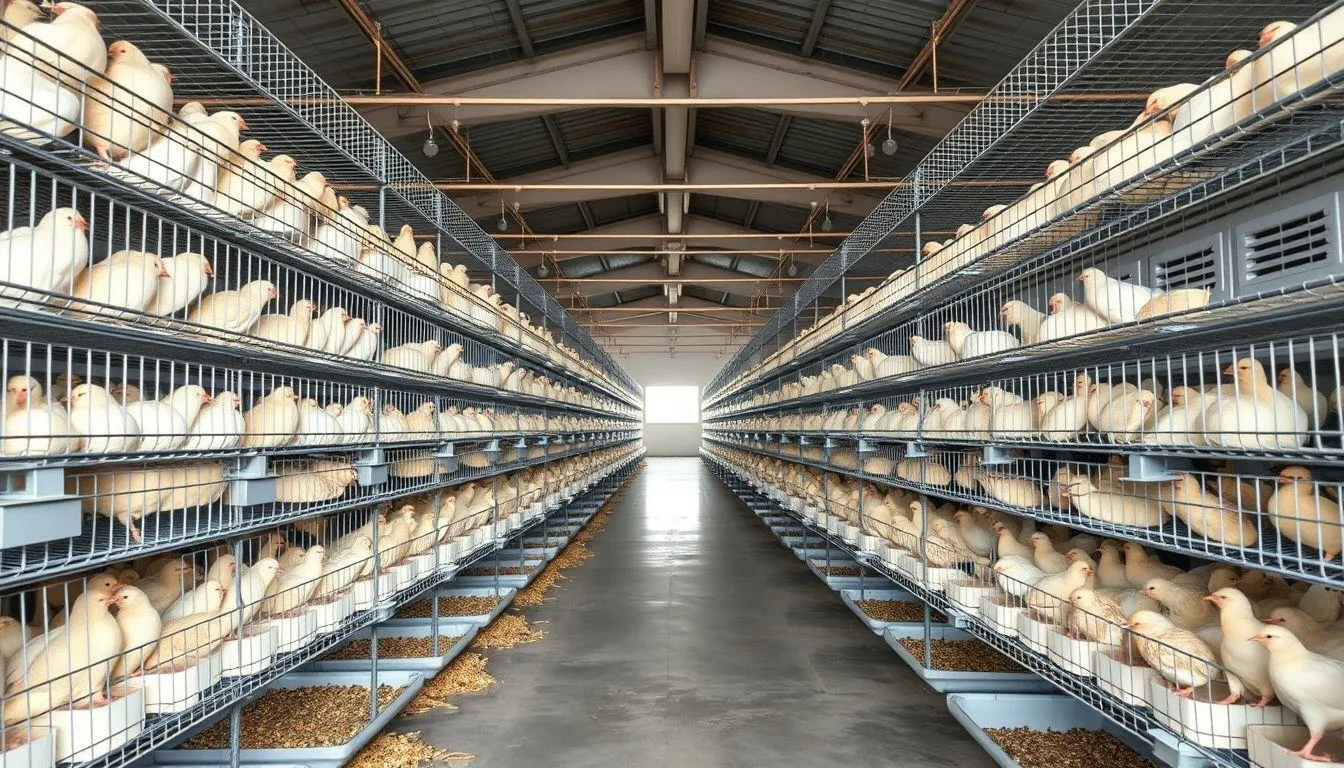 Manajemen Kandang untuk Efisiensi Pakan (c) Ilustrasi AI