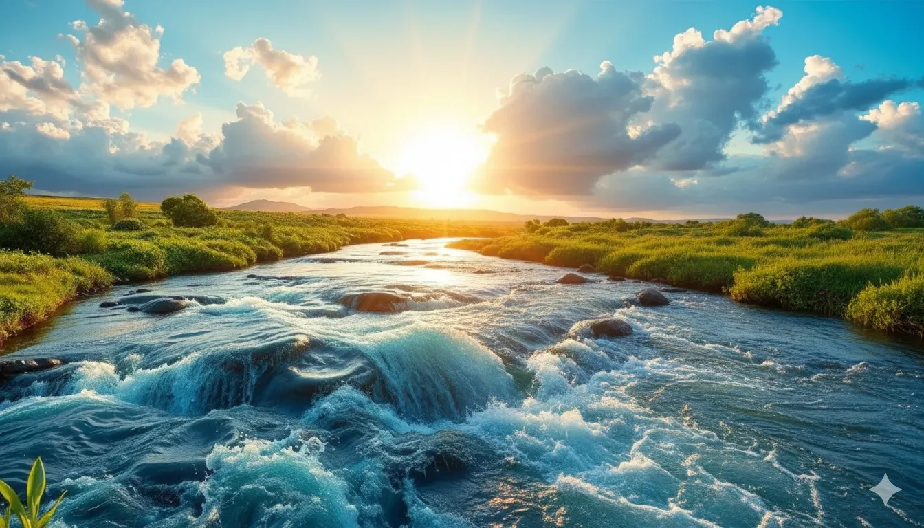 Pengertian dan Jenis Sumber Daya Alam (c) Ilustrasi AI