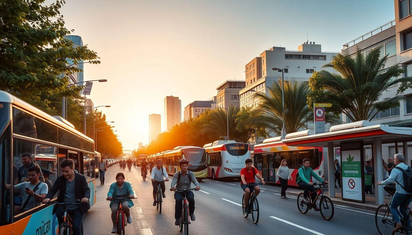 Cara Menghemat Sumber Daya Alam dalam Transportasi (c) Ilustrasi AI