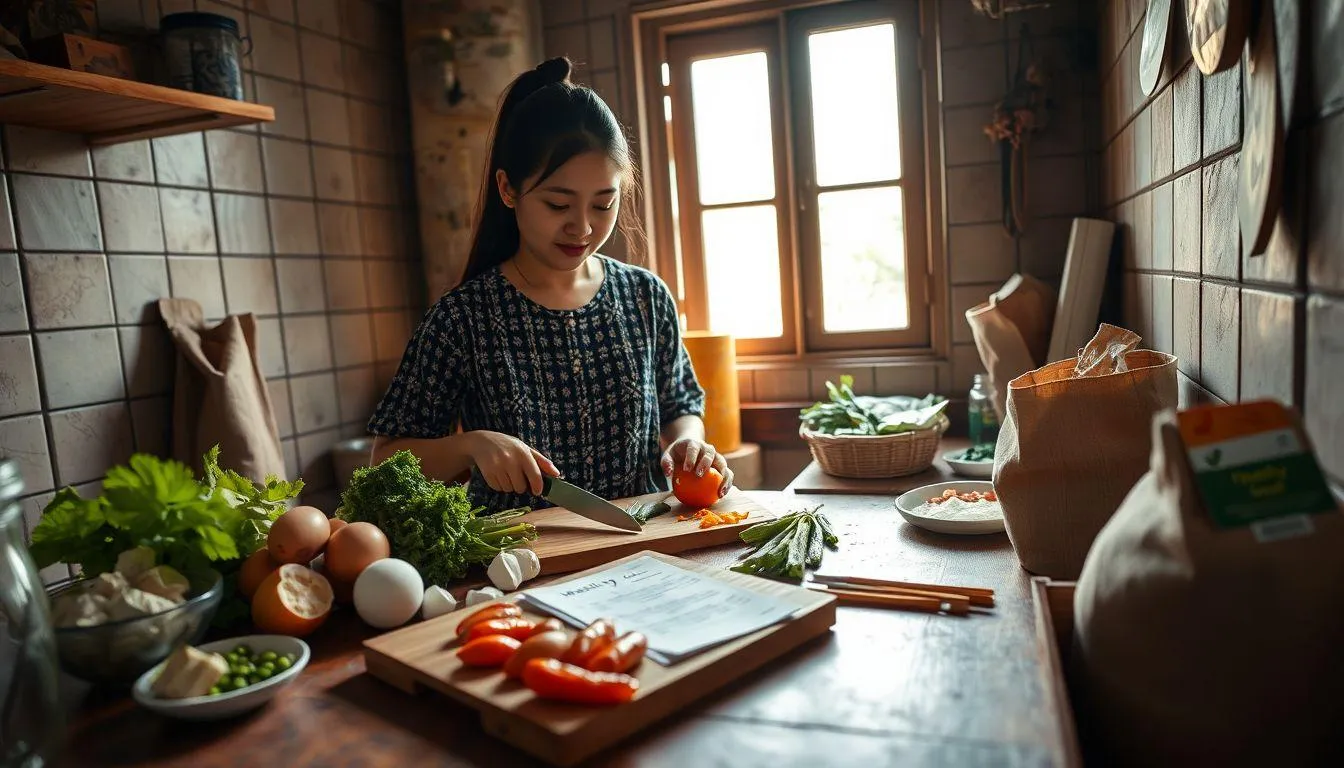 Strategi Mengatur Pengeluaran Makanan (c) Ilustrasi AI