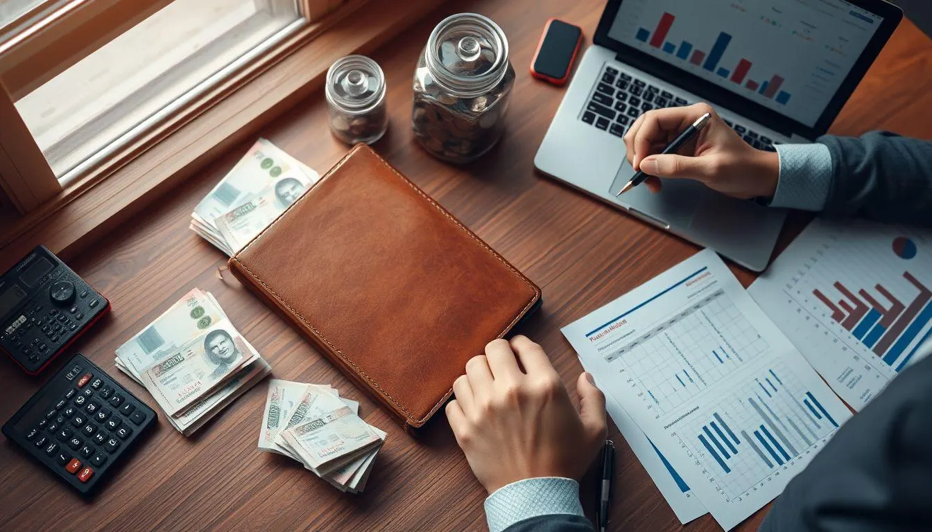 Pengertian Menghemat Uang Bulanan (c) Ilustrasi AI