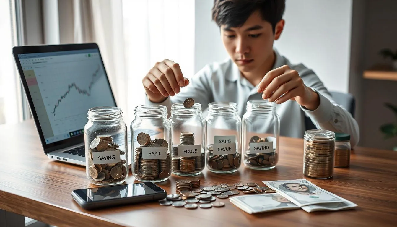 Membangun Kebiasaan Menabung dan Berinvestasi (c) Ilustrasi AI