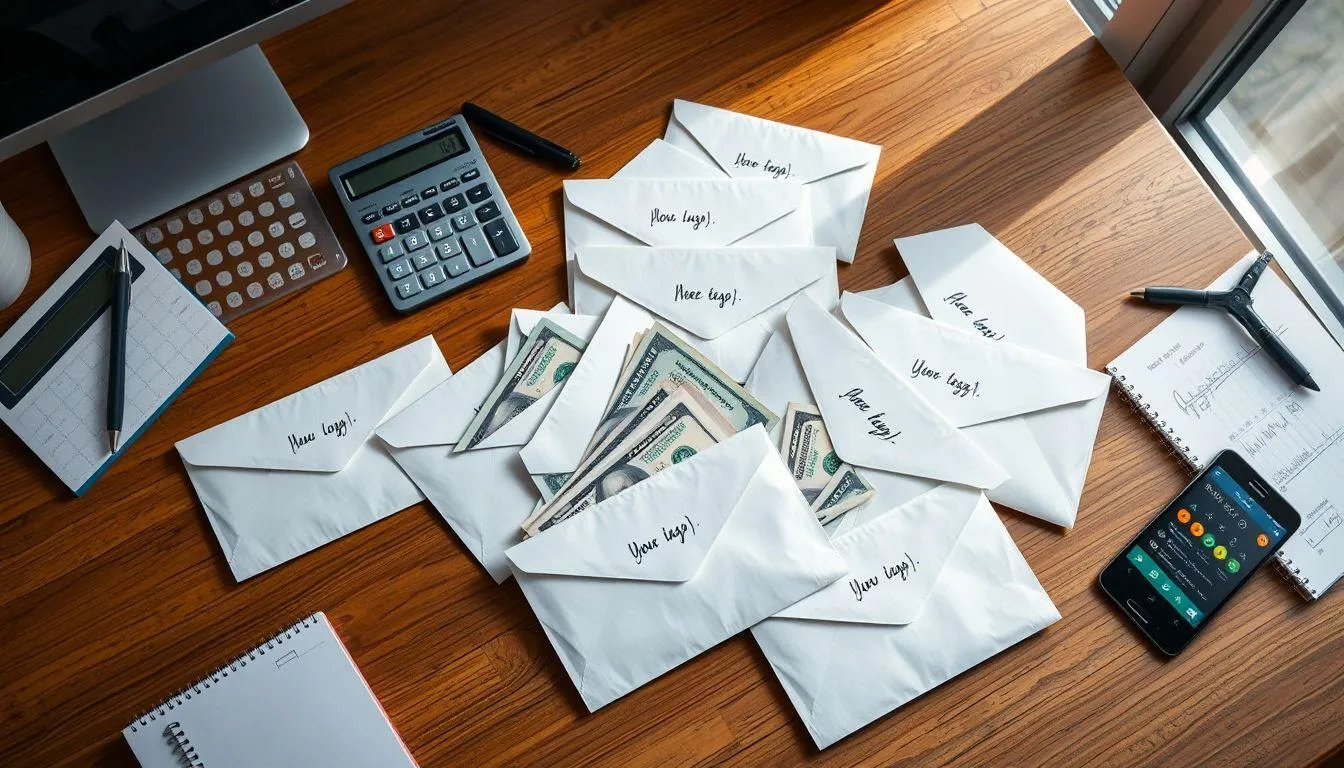 Memanfaatkan Metode Amplop atau Dompet Digital Terpisah (c) Ilustrasi AI