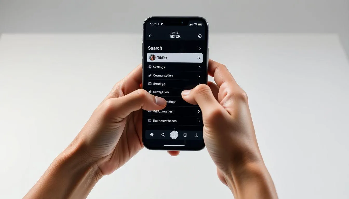 Langkah-Langkah Menghapus Rekomendasi Pencarian TikTok (c) Ilustrasi AI