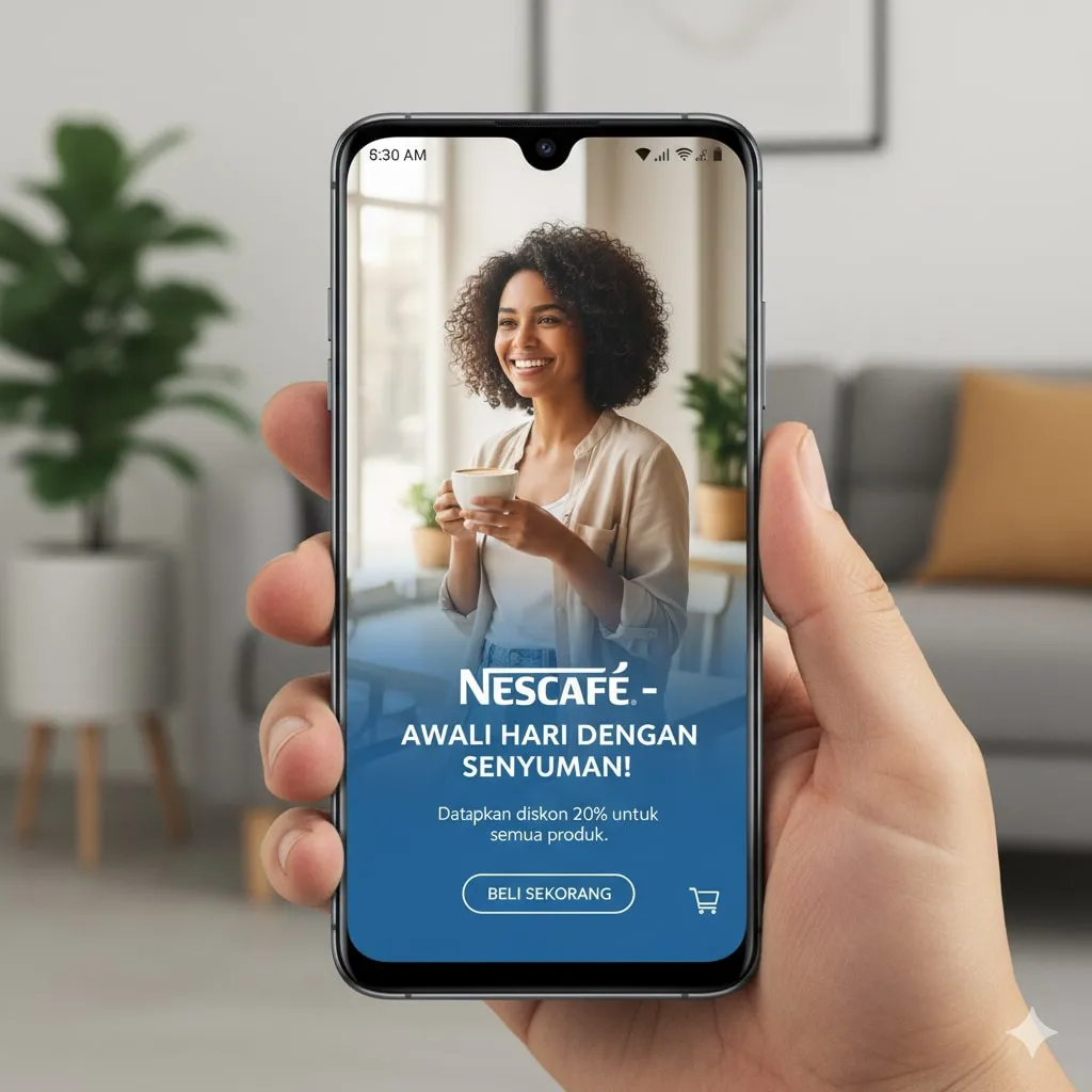 Pengertian dan Penyebab Munculnya Iklan Berlebihan di HP Android (c) Ilustrasi AI