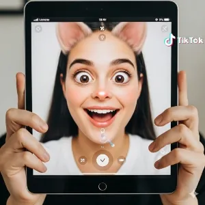 Cara Menghilangkan Filter dari Video TikTok Anda Sendiri (c) Ilustrasi AI