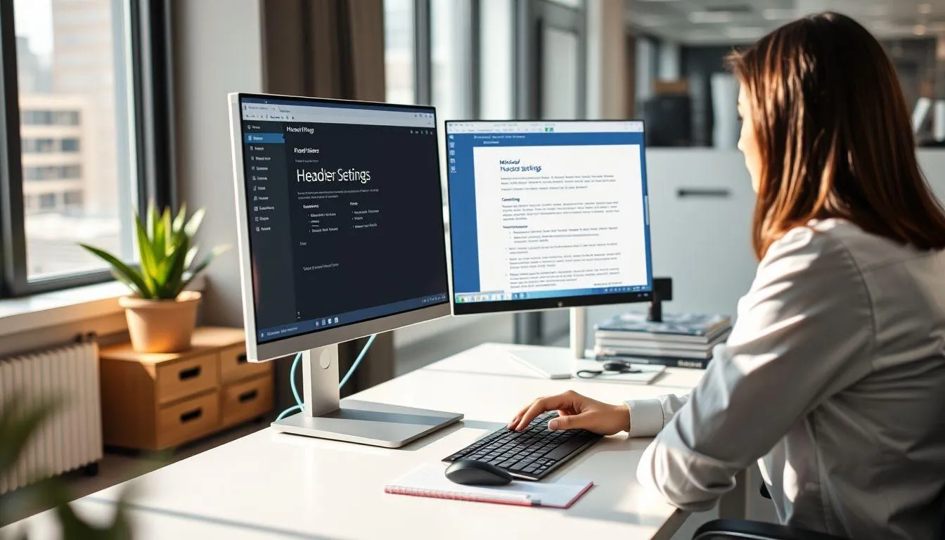 Tips dan Trik Mengelola Header di Word (c) Ilustrasi AI