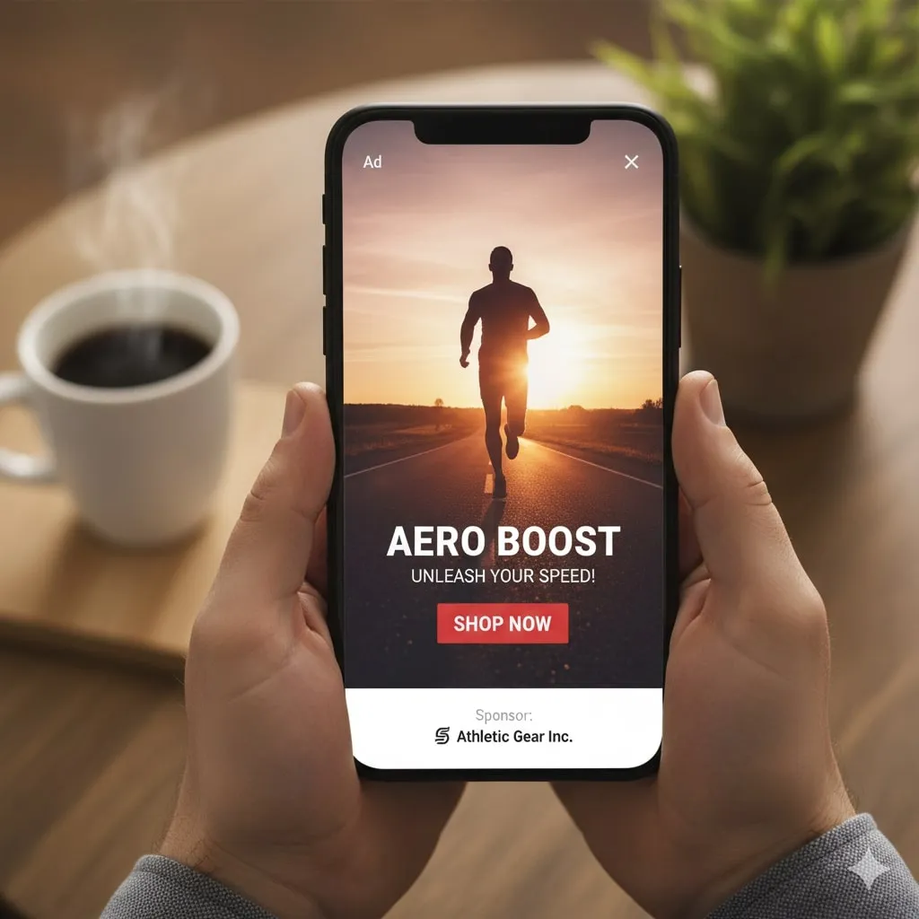 Pengertian dan Jenis Iklan di HP Android  (c) Ilustrasi AI