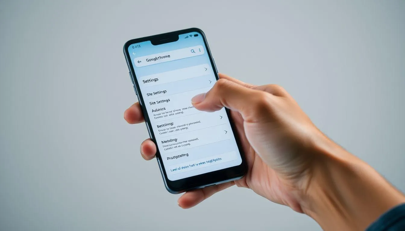 Mengatur Site Settings untuk Memblokir Pop-up dan Iklan (c) Ilustrasi AI