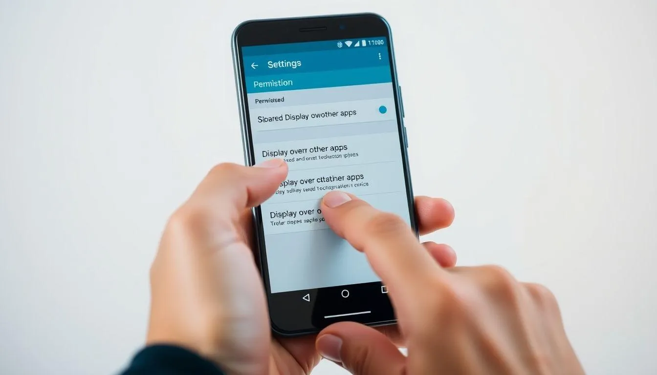 Mengelola Izin Aplikasi untuk Mencegah Iklan Overlay (c) Ilustrasi AI