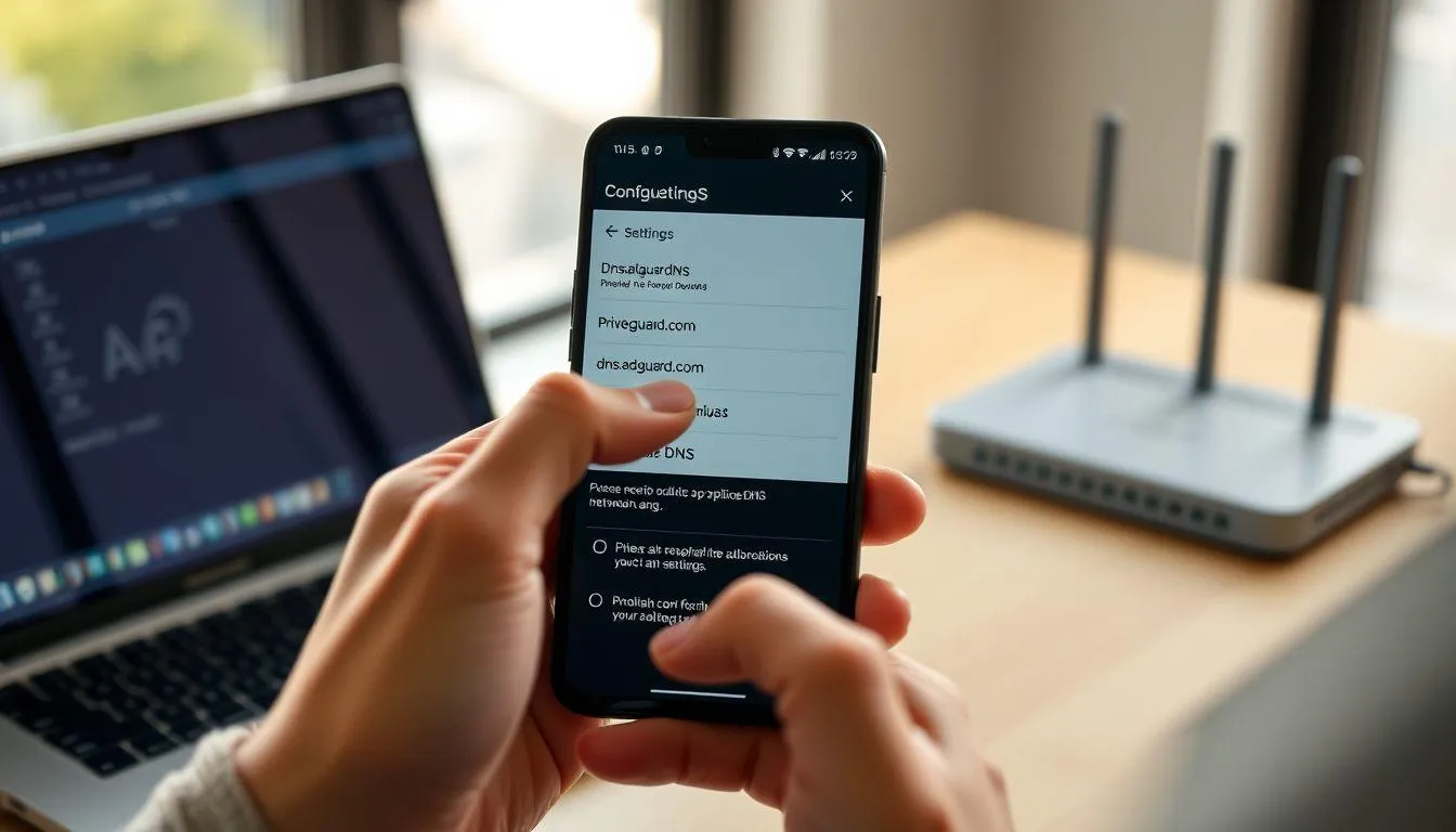 Menggunakan DNS dan Aplikasi Pemblokir Iklan (c) Ilustrasi AI