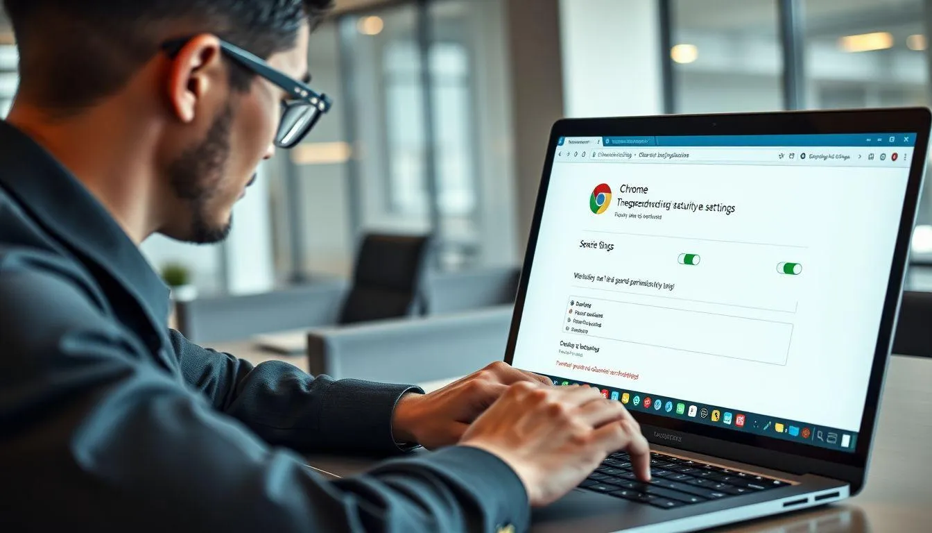 Mengoptimalkan Pengaturan Keamanan Chrome (credit:Image by AI)