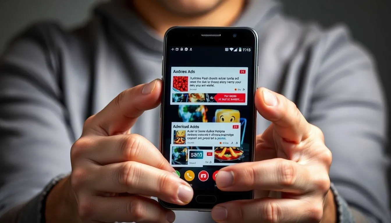 Pengertian dan Penyebab Iklan Muncul di HP Android (c) Ilustrasi AI
