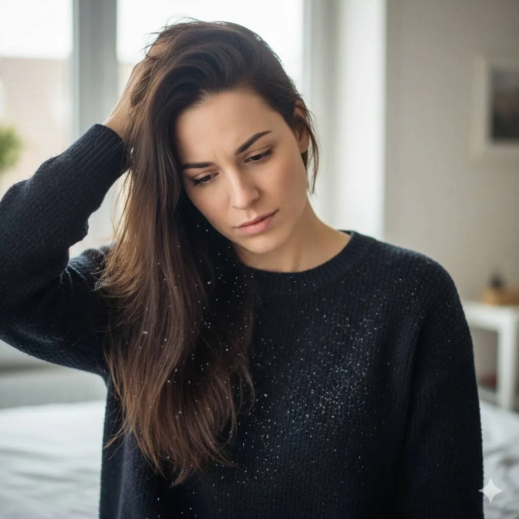 FAQ Seputar Cara Menghilangkan Ketombe Menggunakan Garam (c) Ilustrasi AI