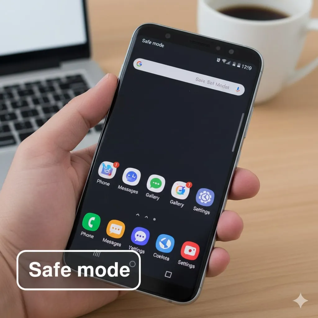 Penyebab Mode Aman Aktif di HP Samsung  (c) Ilustrasi AI