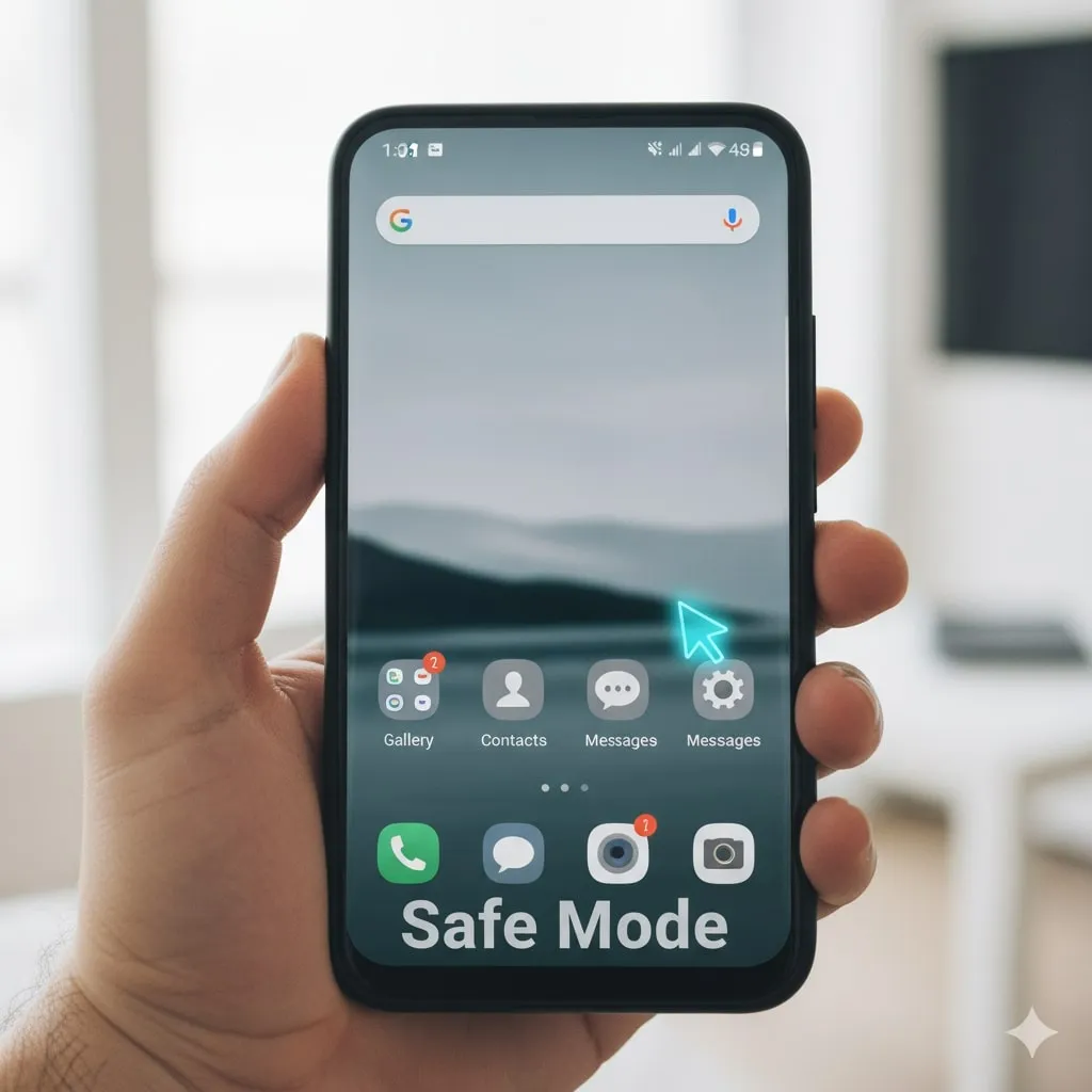 Manfaat Mode Aman untuk Troubleshooting  (c) Ilustrasi AI