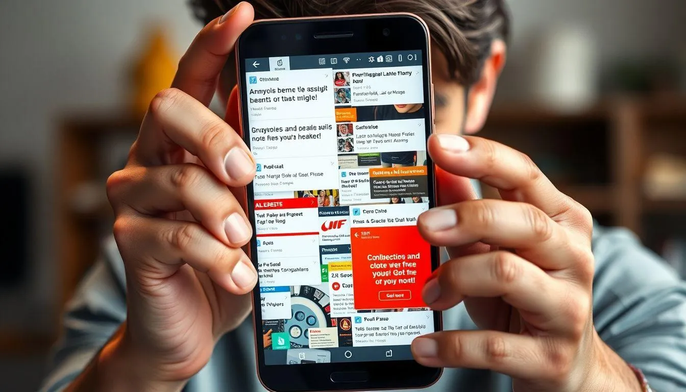 Pengertian dan Jenis Spam Iklan di HP Android (c) Ilustrasi AI