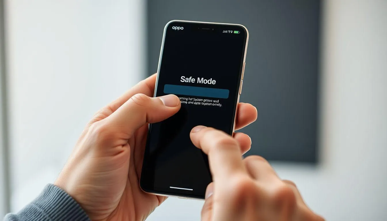 Penggunaan Mode Aman untuk Deteksi dan Penghapusan (c) Ilustrasi AI