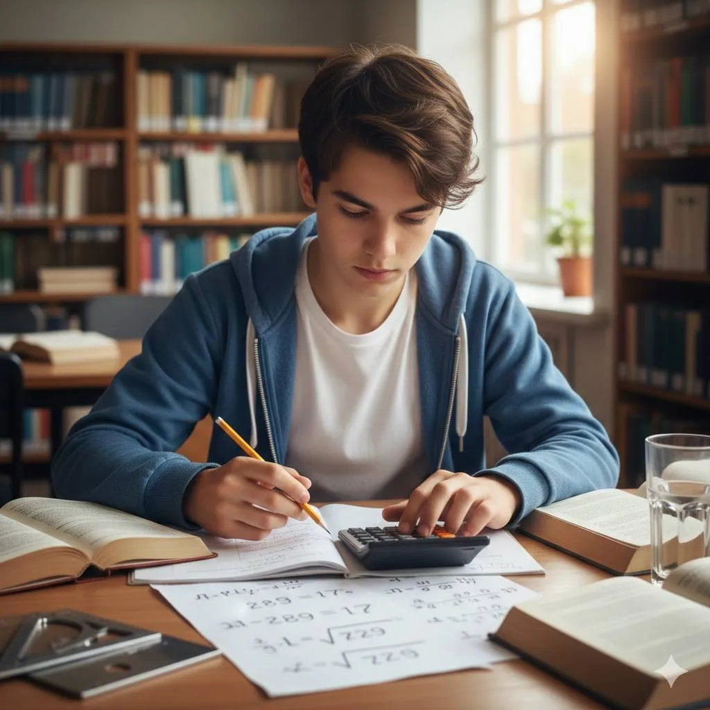 Operasi Matematika pada Bentuk Akar  (c) Ilustrasi AI