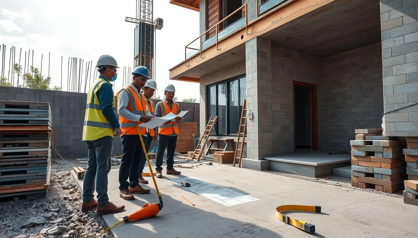 Pengertian Sistem Borongan Rumah Per Meter (c) Ilustrasi AI