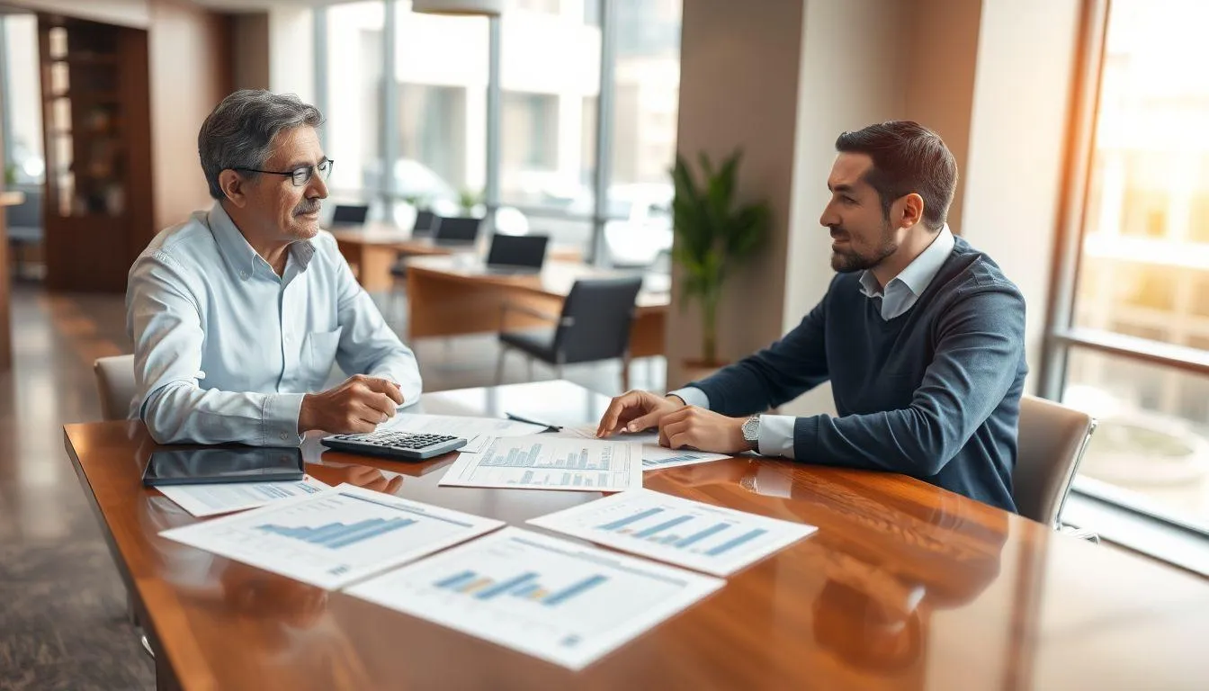 Perbandingan Bunga Flat dan Bunga Efektif (c) Ilustrasi AI