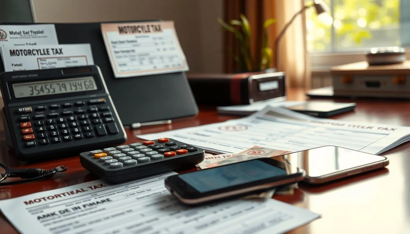 Rumus Cara Menghitung Denda Pajak Motor (c) Ilustrasi AI