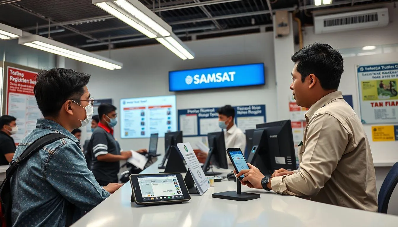 Cara Membayar Denda Pajak Motor (c) Ilustrasi AI