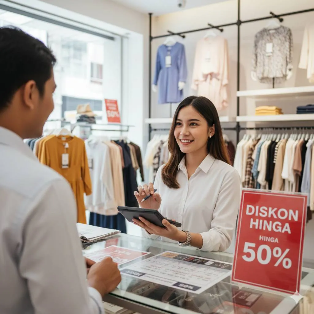 Tips Berbelanja Cerdas dengan Memahami Diskon  (c) Ilustrasi AI