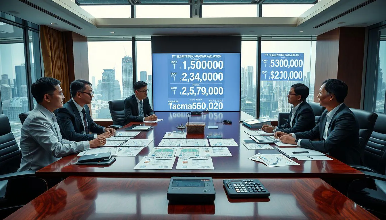 Contoh Perhitungan Dividen Lengkap (c) Ilustrasi AI