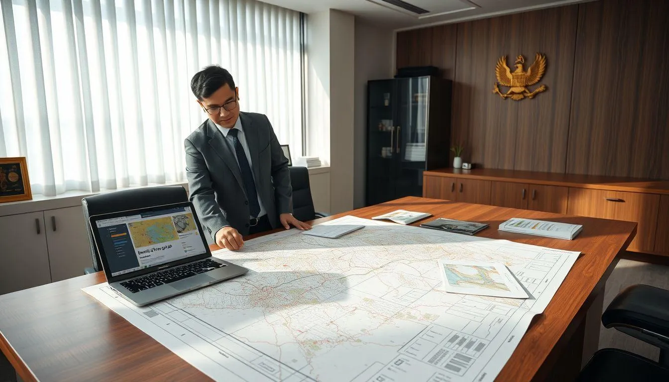 Cara Menghitung Harga Tanah Melalui Zona Nilai Tanah BPN (c) Ilustrasi AI