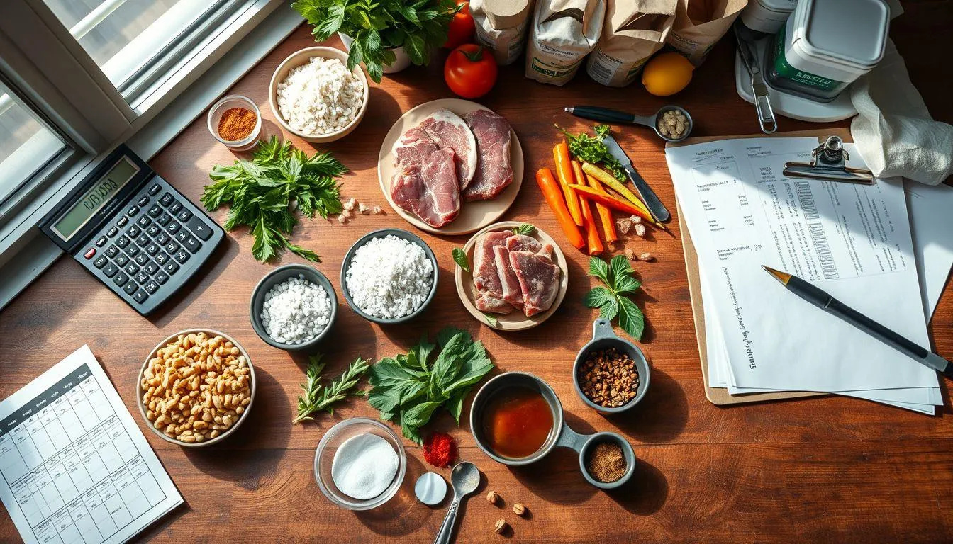 Komponen-Komponen HPP Makanan (c) Ilustrasi AI