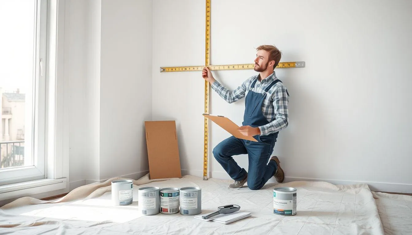 Mengapa Perhitungan Kebutuhan Cat Tembok Penting (c) Ilustrasi AI