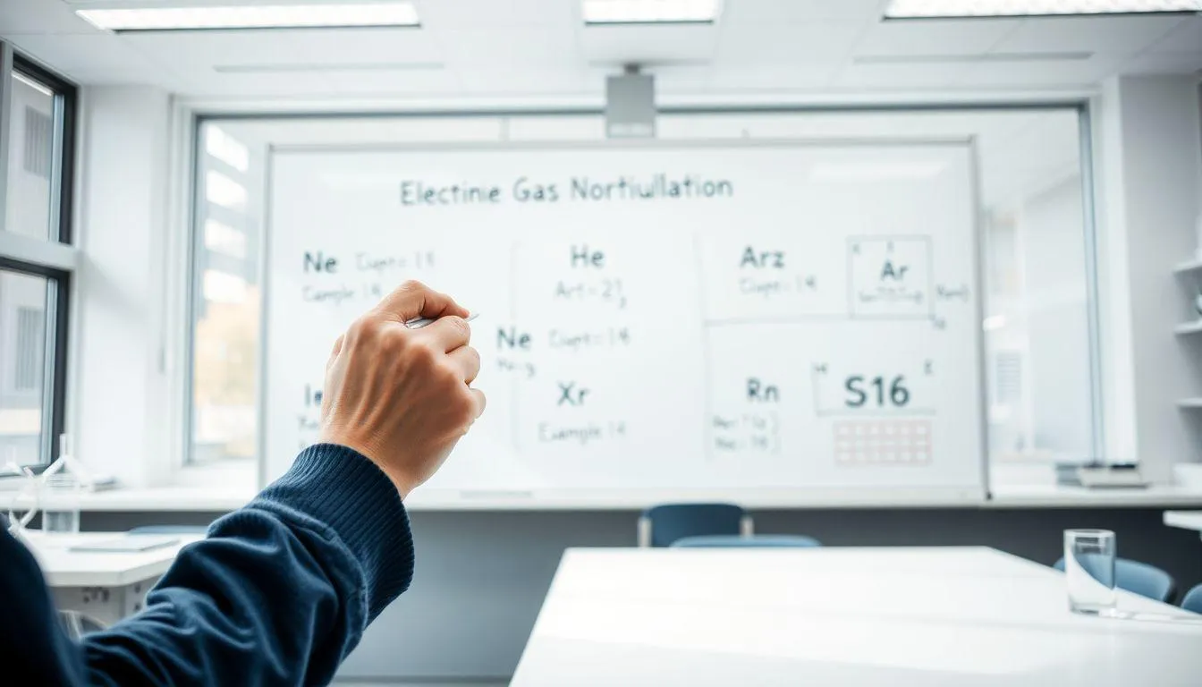 Cara Cepat Menghitung Konfigurasi Elektron dengan Gas Mulia (c) Ilustrasi AI