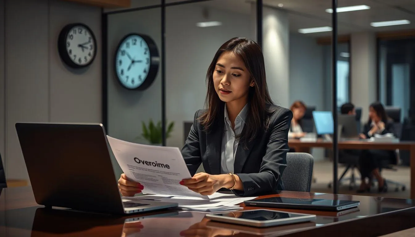 Syarat dan Ketentuan Kerja Lembur (c) Ilustrasi AI