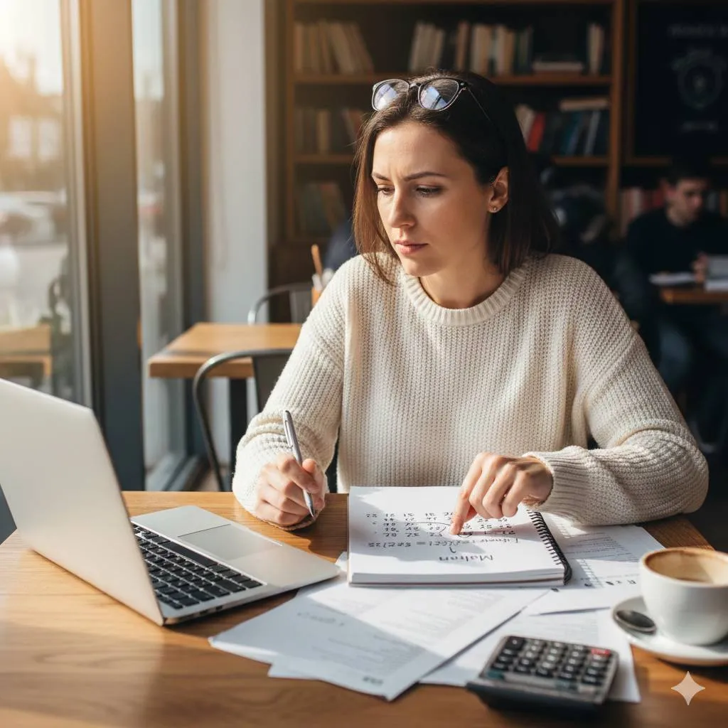 Contoh Soal dan Pembahasan Median Data Ganjil (c) Ilustrasi AI