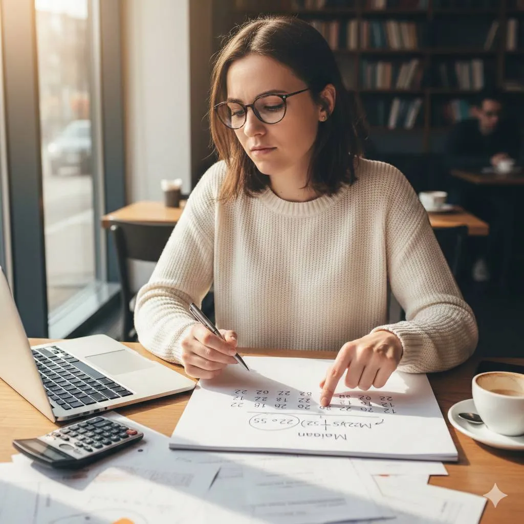 Contoh Soal dan Pembahasan Median Data Genap (c) Ilustrasi AI