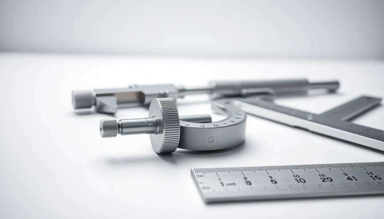 Perbedaan Mikrometer Sekrup dengan Alat Ukur Lainnya (c) Ilustrasi AI