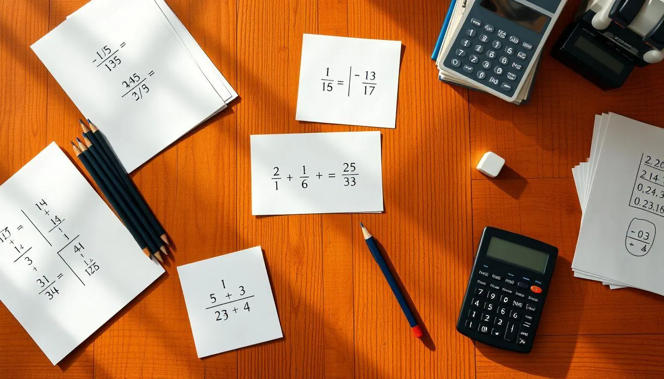 Cara Menghitung Penjumlahan Pecahan (c) Ilustrasi AI