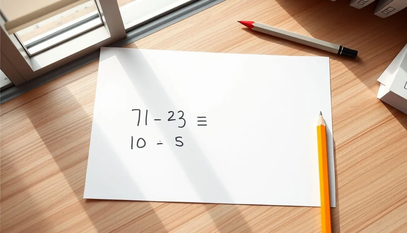 Langkah-Langkah Pembagian Bersusun Pendek (c) Ilustrasi AI