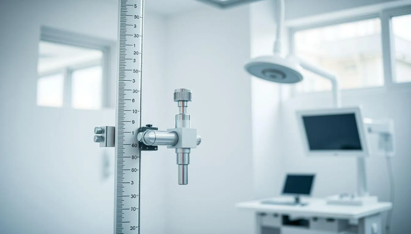 Alat-Alat untuk Mengukur Tinggi Badan (c) Ilustrasi AI