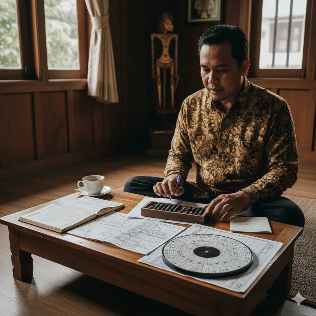 Metode Perhitungan Weton Jodoh  (c) Ilustrasi AI