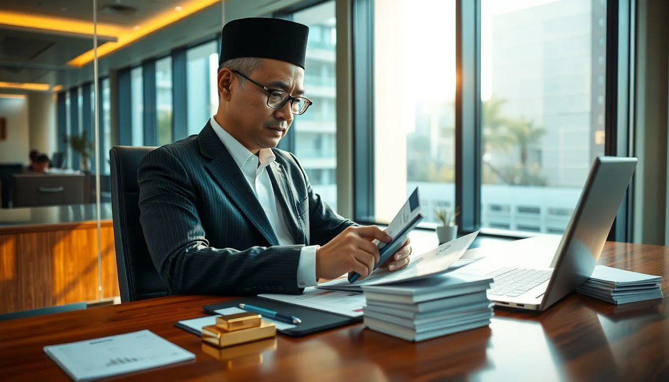 5. Cara Menghitung Zakat Perdagangan dan Usaha (c) Ilustrasi AI
