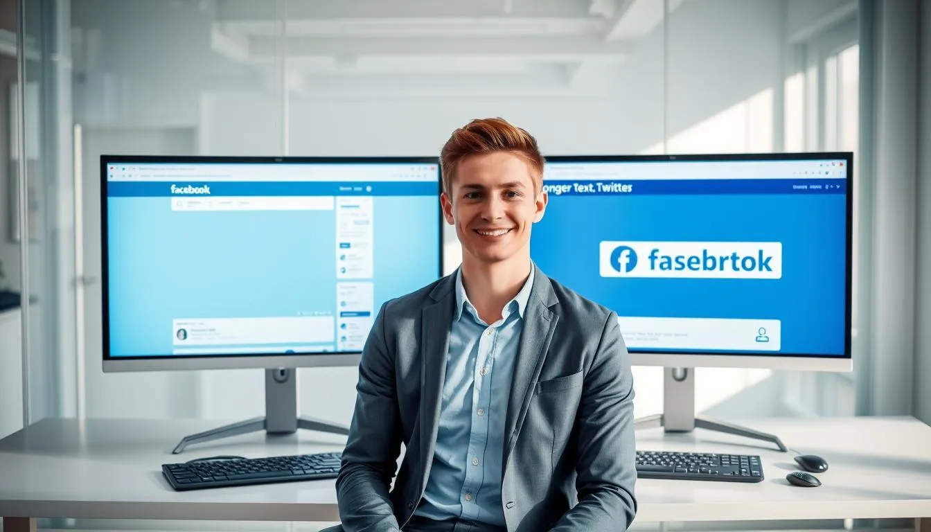 Perbedaan Antara Twitter dan Facebook (c) Ilustrasi AI