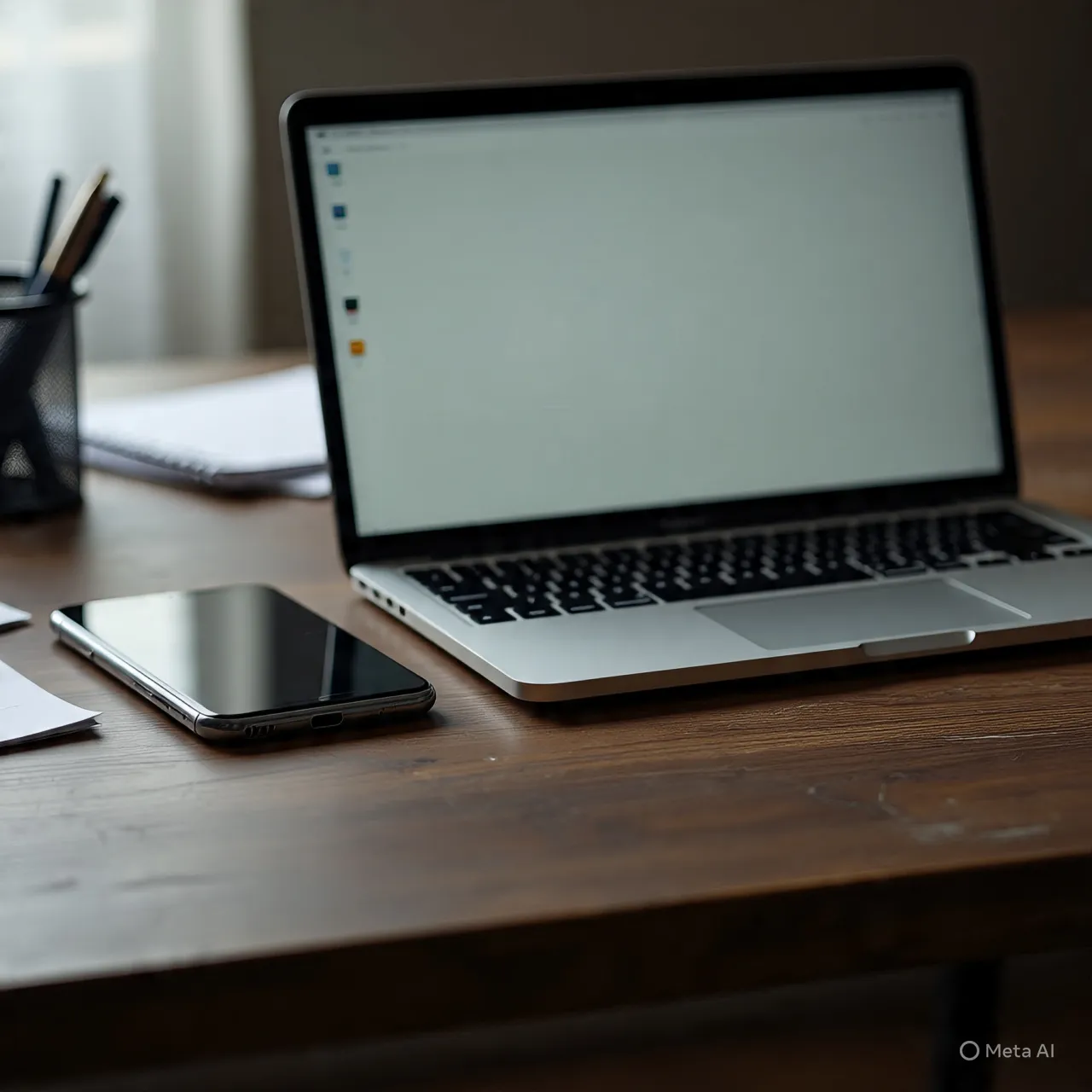 1. Cara Mengirim File dari Laptop ke HP Menggunakan Kabel Data (c) Ilustrasi AI