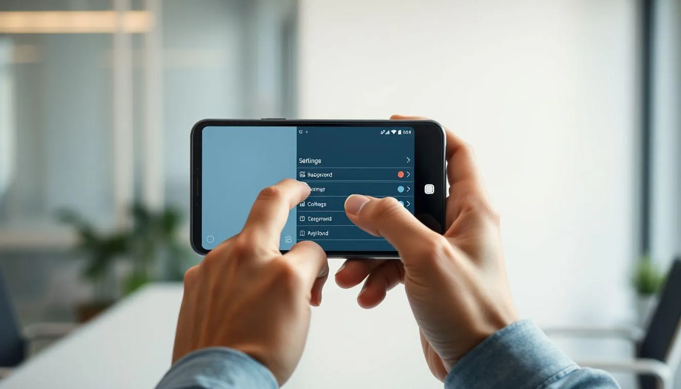 Cara Mengubah Background Zoom di HP Android (c) Ilustrasi AI