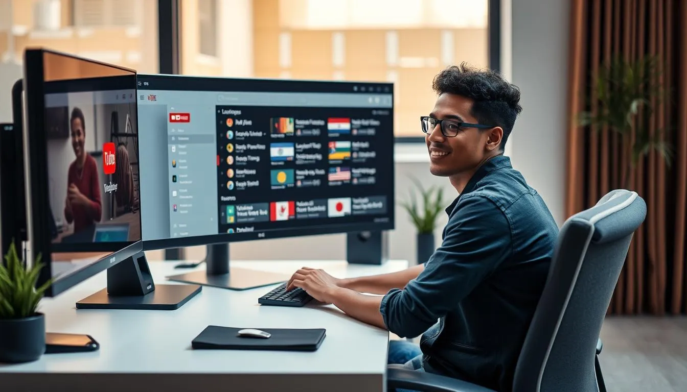 Pengertian Pengaturan Bahasa YouTube (credit:Image by AI)