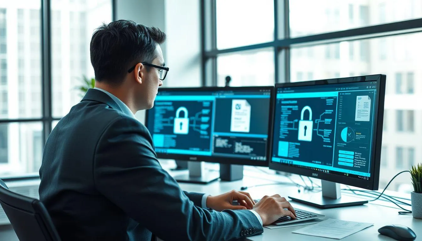 Keamanan dan Perlindungan File PDF (c) Ilustrasi AI