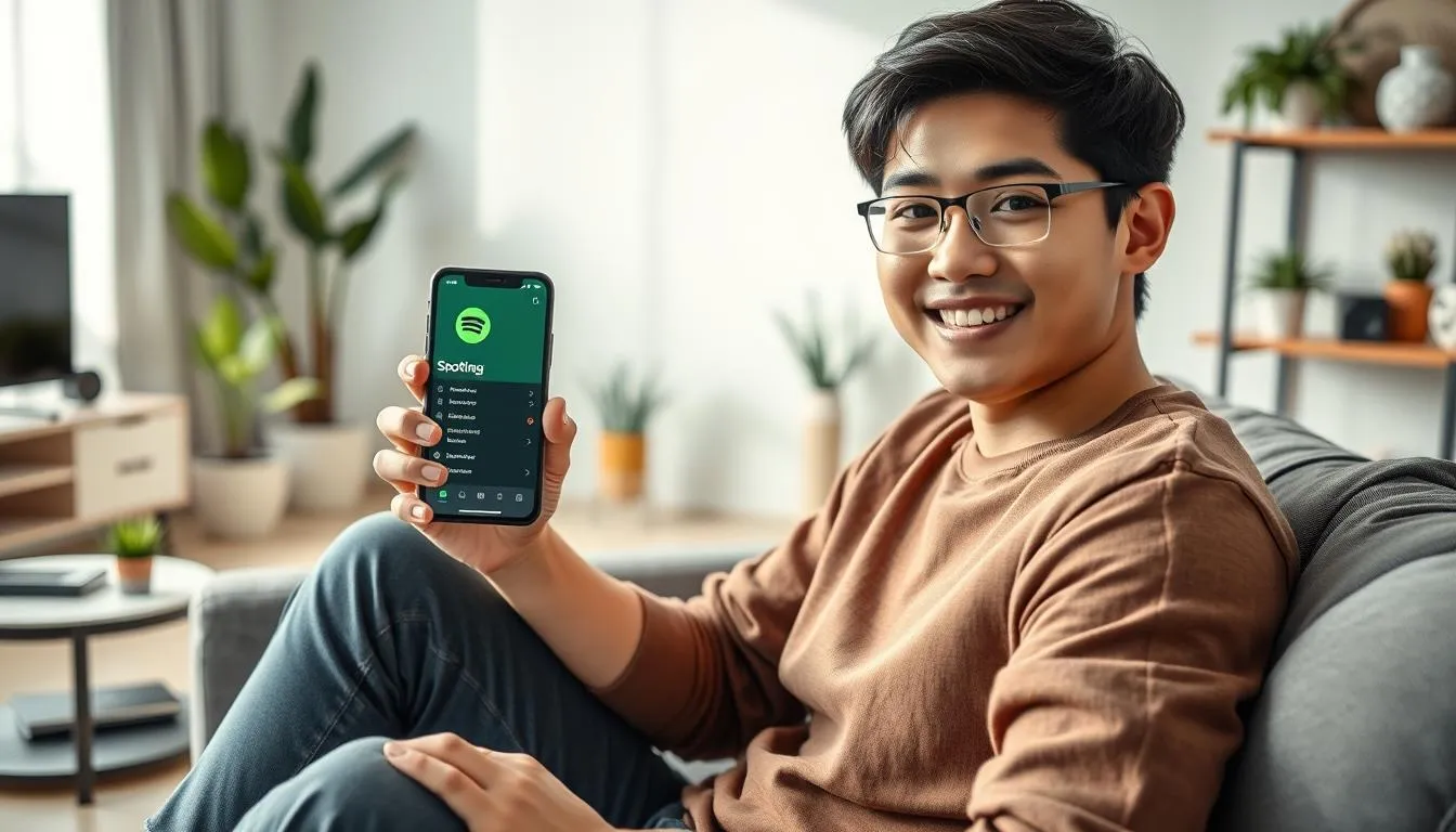 Cara Mengubah Nama Tampilan Spotify di Perangkat Mobile (c) Ilustrasi AI