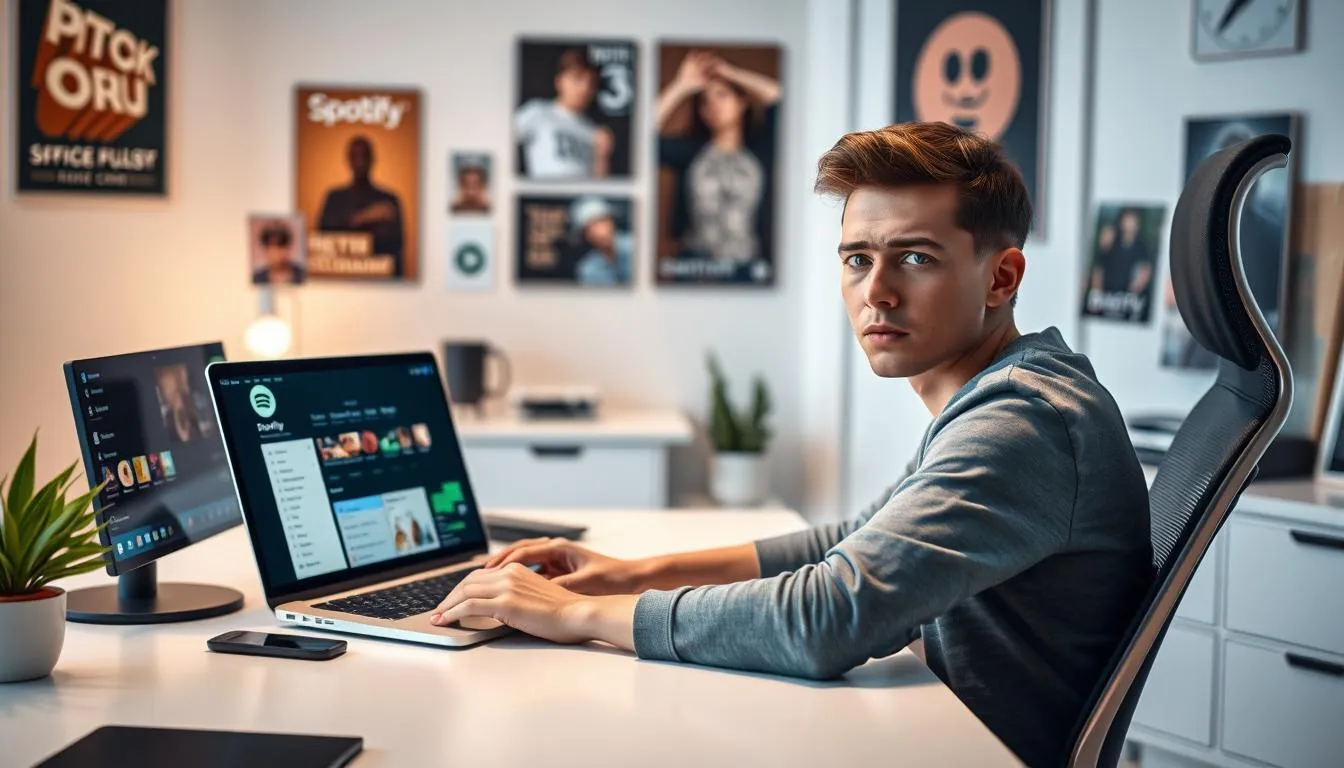 Mengapa Tidak Bisa Mengubah Nama Pengguna Spotify? (c) Ilustrasi AI